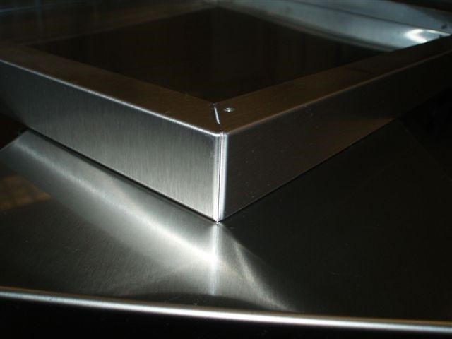 Brushed Stainless Appliance Door Panel